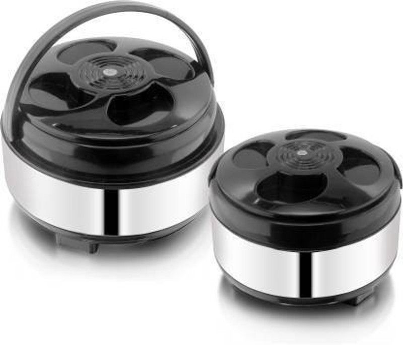 GLAMPANDA Pack of 2 Thermoware Casserole Set  (2000 ml, 4500 ml)