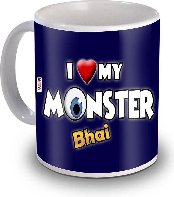 ME&YOU Gift, Coffee for BrotherIZ19STBrotherMu-11 Ceramic Coffee Mug  (325 ml)