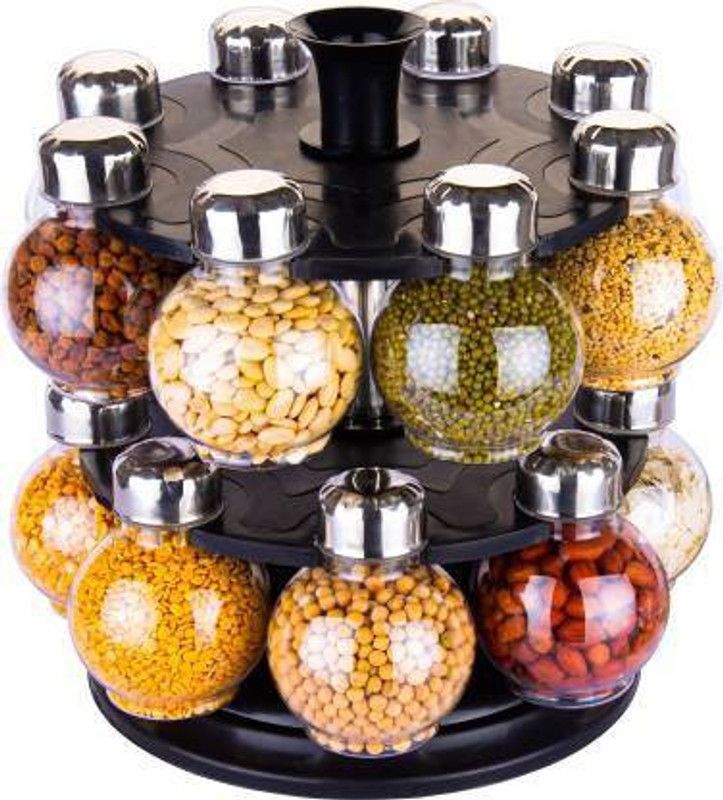 Khunt Enterprise 1 Piece Spice Set  (Plastic, Multicolor)