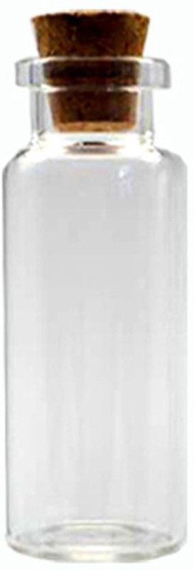 GIFTBASHINDIA 10ml Cute Glass Bottle 10 ml Bottle  (Pack of 10, White, Glass)