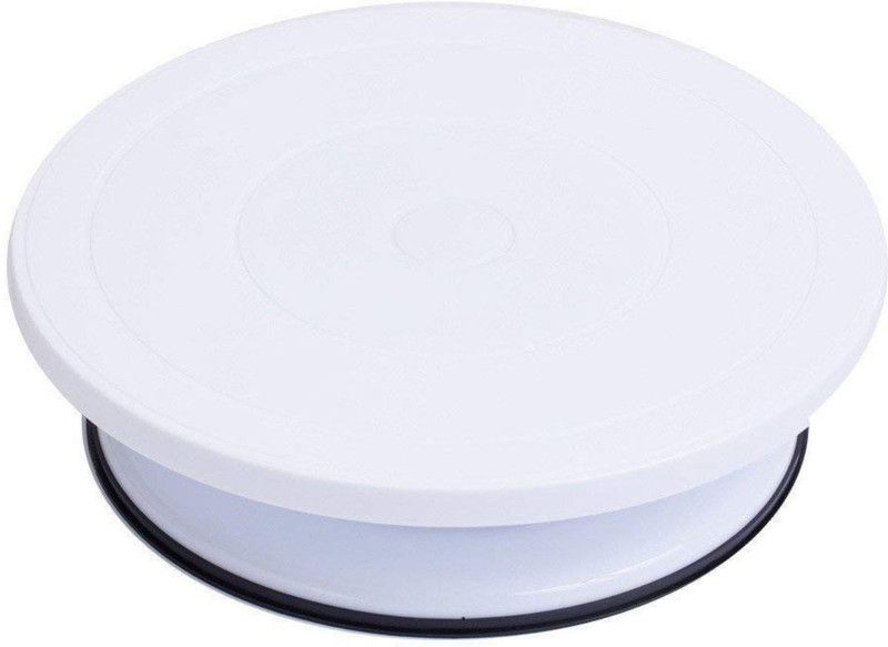 KANISHTH ENTERPRISE Plastic Cake Server  (White, Pack of 1)