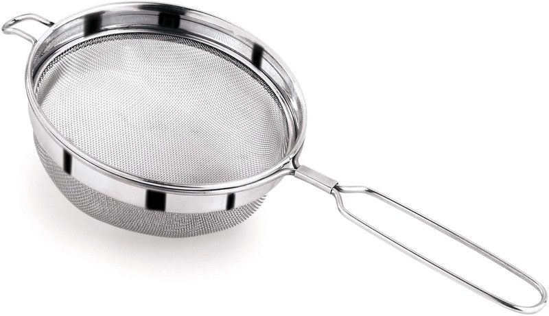TIARA MAX No 7 Stainless Steel Juice Soup Strainer Food Grade Mesh 16.5cm Diameter Strainer  (Steel Pack of 1)