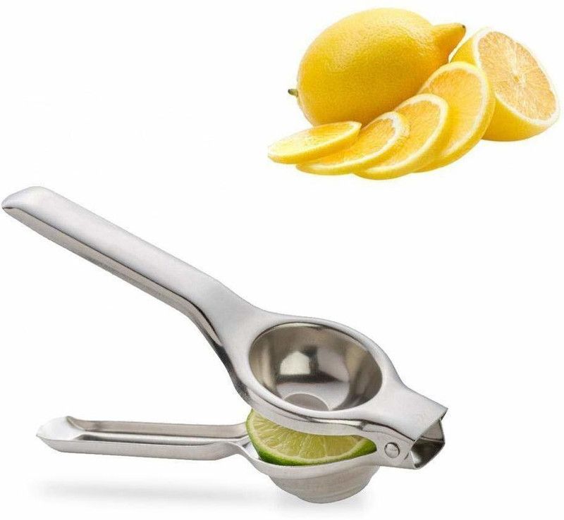 MegaSale Steel Hand Juicer Premium Quality Stainless Steel Lemon Squeezer/Lemon Crusher  (Silver)