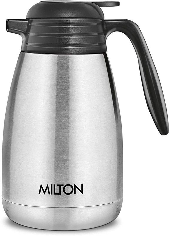 MILTON Thermosteel Carafe For Hot Or Cold 1500 ml Flask  (Pack of 1, Silver, Steel)
