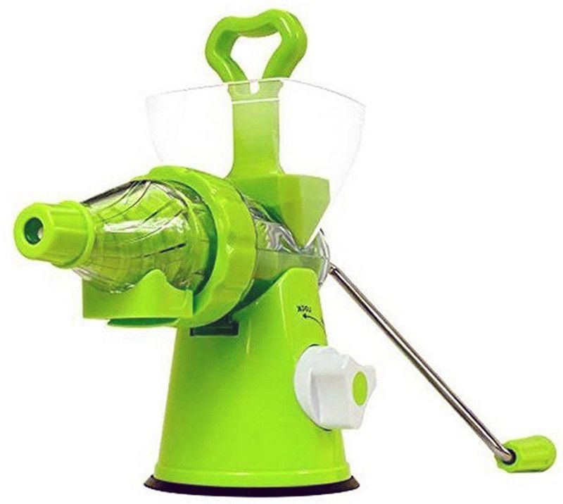 GOLDDUST Plastic Novel Hand Juicer  (Green)
