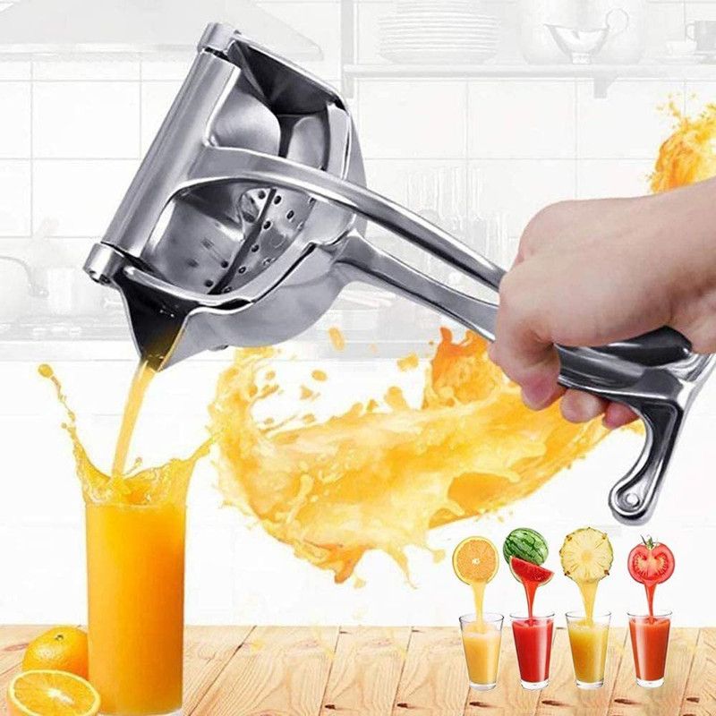 ND BROTHERS Aluminium Hand Juicer  (Silver)