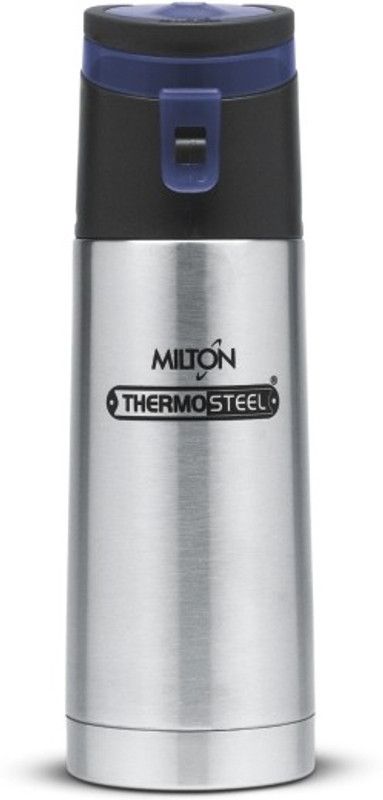 MILTON Thermosteel Acme 350 ml Flask  (Pack of 1, Blue, Steel)