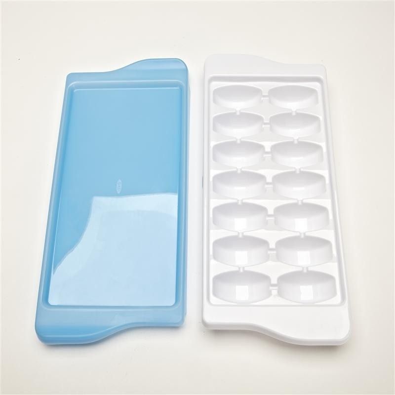 OXO - Good Grip Blue, White Plastic Ice Cube Tray  (Pack of1)