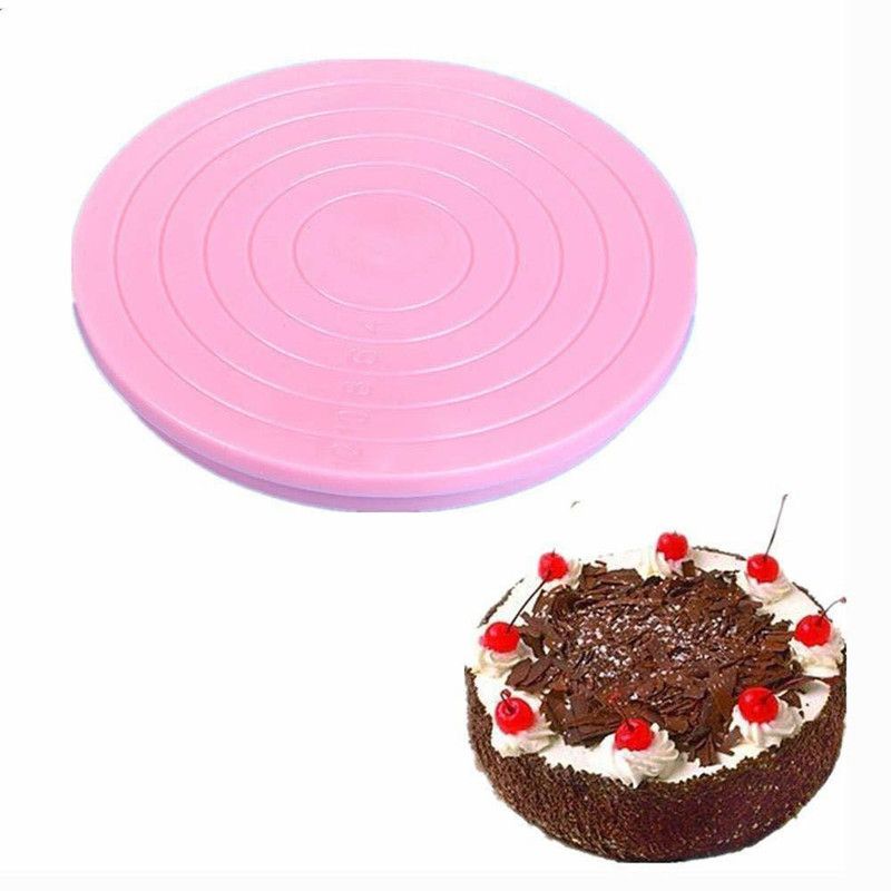 Ever Mall Plastic Cake Server  (Pink, Pack of 1)