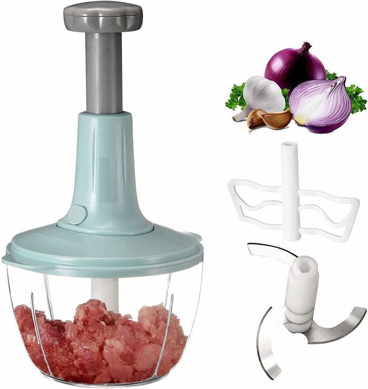 KIDDOKIDS Vegetable & Fruit Chopper  (1 HAND PRESS CHOPPER)