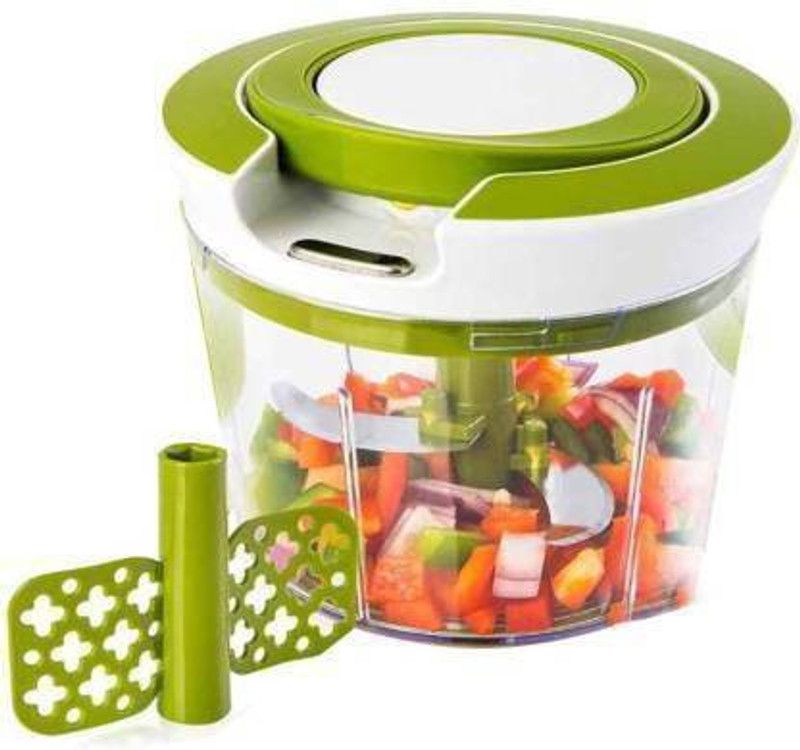 SEAVOKES Hand Meat Grinder Mixer Food Processor Slicer Shredder Salad Maker Vegetable Tools Vegetable & Fruit Chopper (1 veg pull chopper) Vegetable & Fruit Chopper  (01)