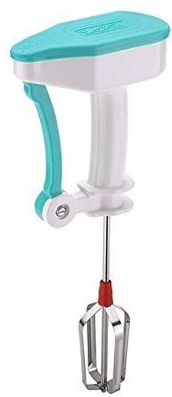 Sui Generis Sui Generis Power Free Hand Blender for Butter Milk, Lassi Maker, Mixer Egg Beater, Butter, Coffee, Milk, Egg Shaker & Dal (Multi-Color) Stainless Steel Spiral Whisk