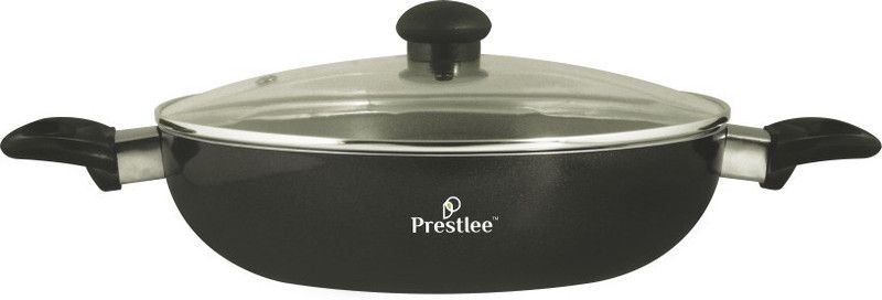 Sabari Prestlee Kadhai 260 GL Lid/Kadhai Combo Set/Kadai-2.6/Kadhai Set/Kadhai Combo Kadhai 26 cm diameter with Lid 1 L capacity  (Aluminium, Non-stick)