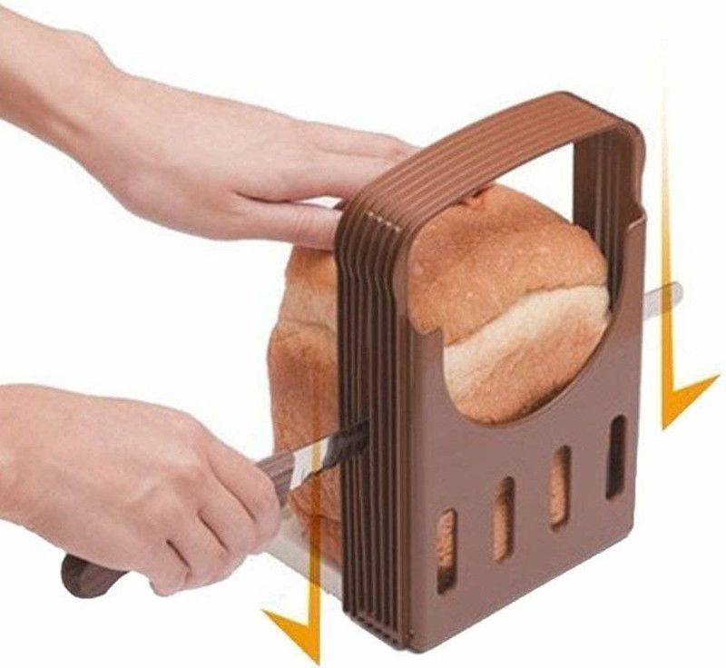 ActrovaX XVI672-Adjustable Bread Slicer Toast Loaf Sandwich Cutter Slicer  (1 x Bread Slicer Cutter)