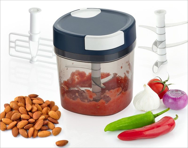 Vegetable Chopper 1000 ML Vegetable & Fruit Chopper  (1)