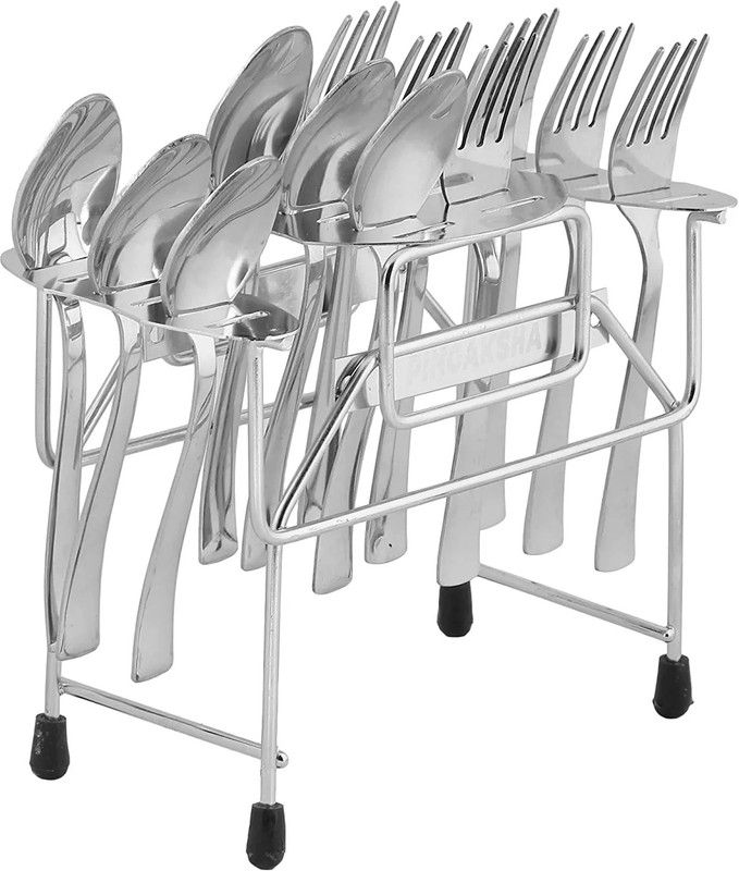 Pingaksha Empty Cutlery Holder Case  (steel Holds 24 Pieces)