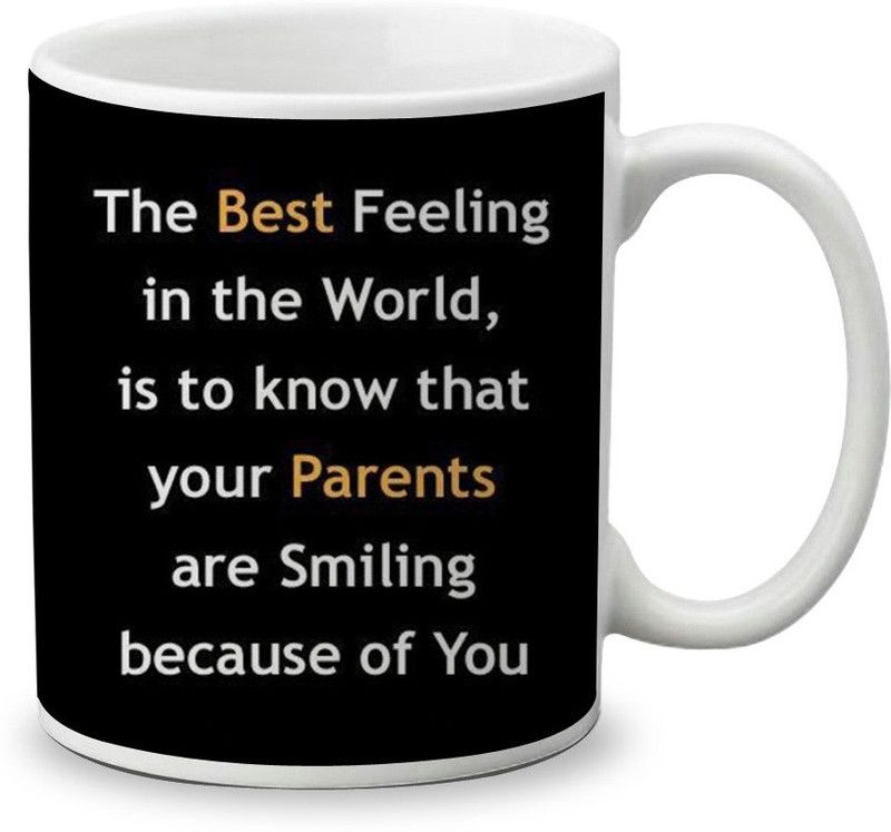 Festa Gift For Dad, Papa Printed To Father's Day and Anniversary Grandpa, Best Dad Ever GRD-067 Ceramic Coffee Mug  (320 ml)