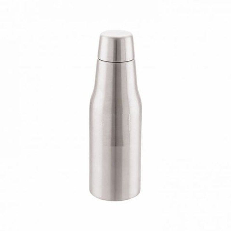 SARANGWARE STAINLESS STEEL WATER BOTTLE IVANA 900ML 900 ml Bottle  (Pack of 1, Steel/Chrome, Steel)
