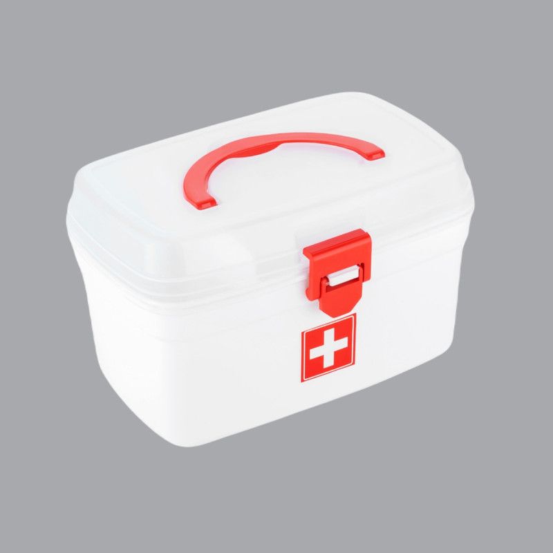 Hand2Hand Plastic Utility Container - 2500 ml  (White)