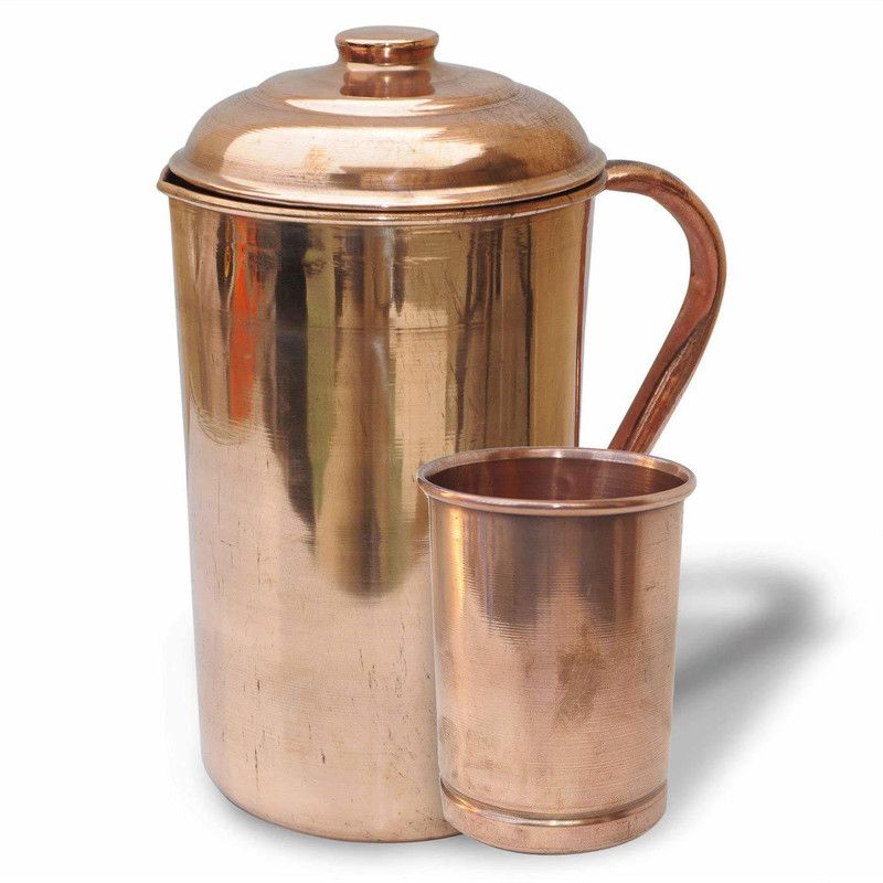 Pijn 2001 Jug Glass Set  (Copper)