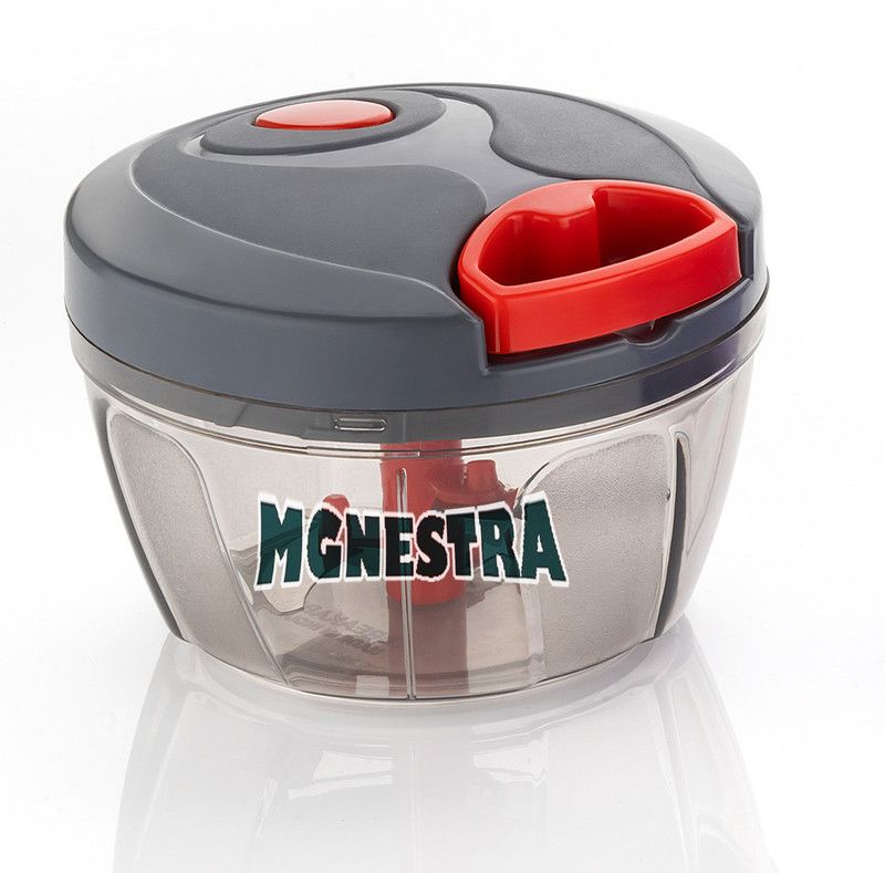 MGNEATRA by MGNESTRA Compact & Powerful Manual Hand Held Vegetable Chopper to Chop Vegetable Vegetable & Fruit Chopper  (1)