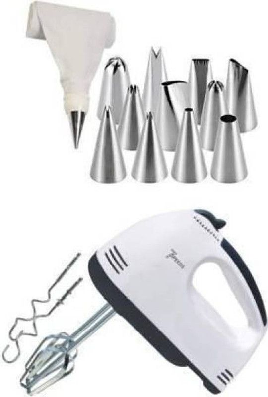 varshti house Vh 328 cake making tools combo of 12pcs of nozzles set, scarlet bitter machine Kitchen Tool Set  (Blender, Baking Tools)