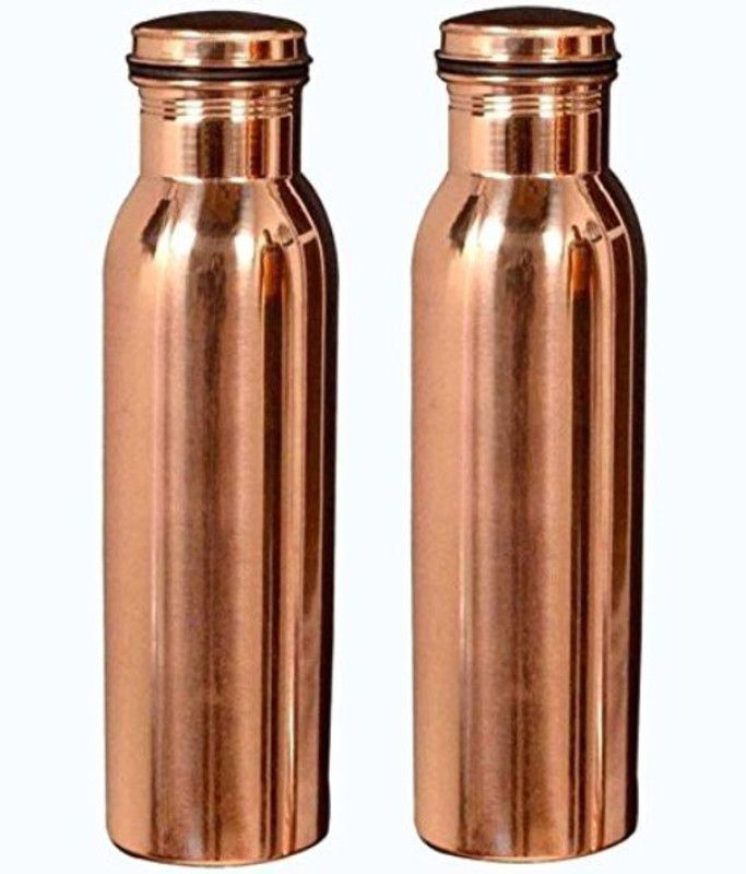 diya home copper-580 1000 ml Bottle  (Pack of 2, Brown, Copper)