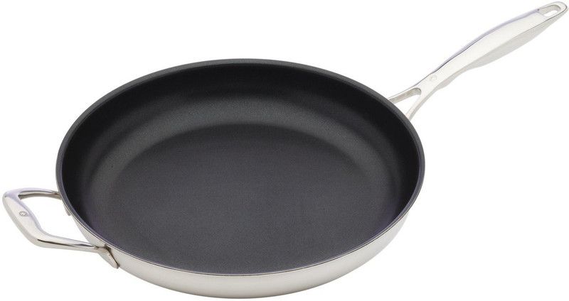 Swiss Diamond Fry Pan 31.75 cm diameter 1 L capacity  (Stainless Steel)