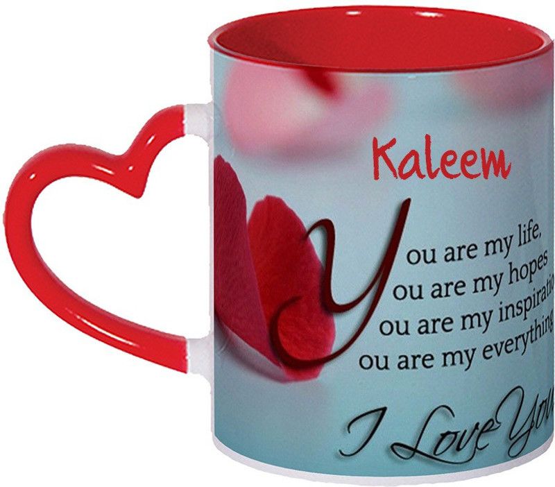 Wagwan Kaleem Love Romantic Gift On Valentine's Day For Lover Boyfriend Girlfriend Husband Wife Mg1437 Ceramic Coffee Mug  (330 ml)