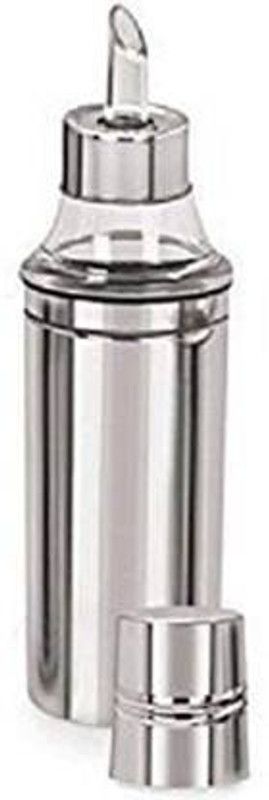 Namaste Kitchen Glass Utility Container - 500 ml  (Clear, Silver)