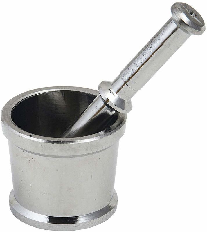 Namo International Stainless Steel Mortar and Pestle Stainless Steel Masher  (Pack of 1)
