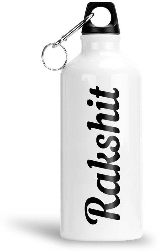 Furnish Fantasy Aluminium Water Bottle 750ml-Best Gift for Happy Birthday, Return Gift, Rakshit 750 ml Bottle  (Pack of 1, White, Aluminium)