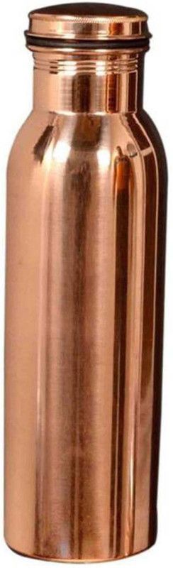 S&V- Copper Bottle 1000 ml Bottle  (Pack of 1, Brown, Copper)