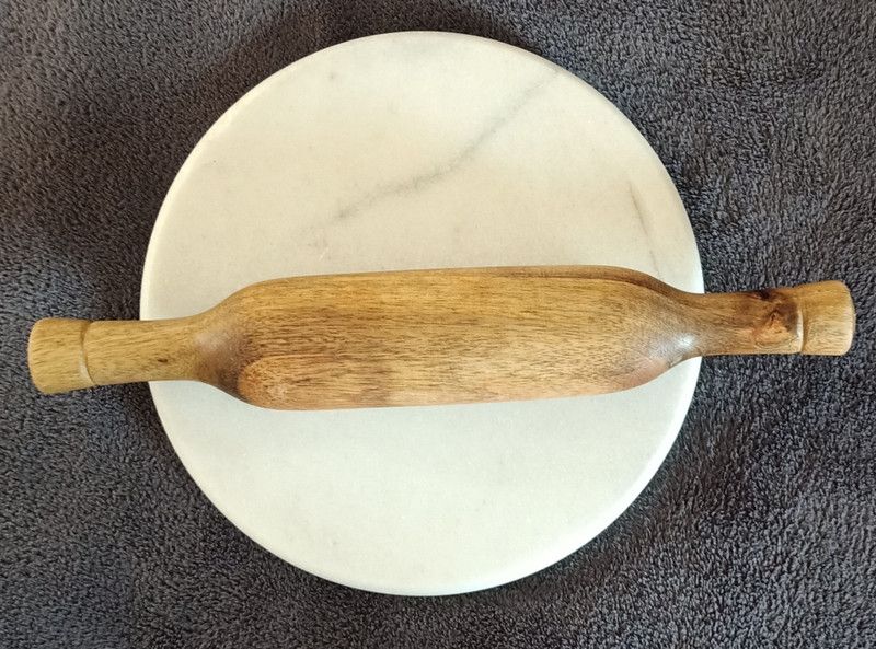 ramnath Rolling Pin & Board  (Pack of 2)