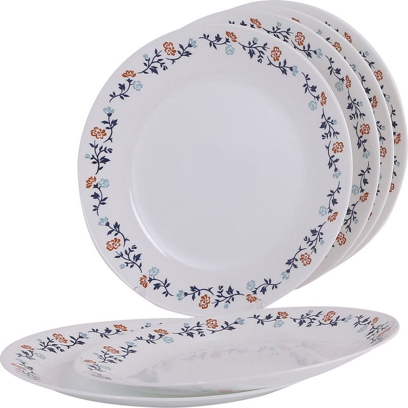 CORELLE DP-6-VGLR Dinner Plate  (Pack of 6, Microwave Safe)