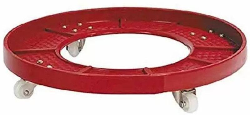 COACH & PEP LPG Cylinder Trolley with Wheels / LPG Cylinder Stand / Gas Cylinder Trolley  (Red)