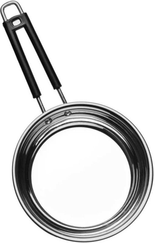 bhalla kitchen accessories Stainless Steel Fry Pan 18 cm diameter 1.5 L Fry Pan 18 cm diameter 1.5 L capacity  (Stainless Steel, Induction Bottom)