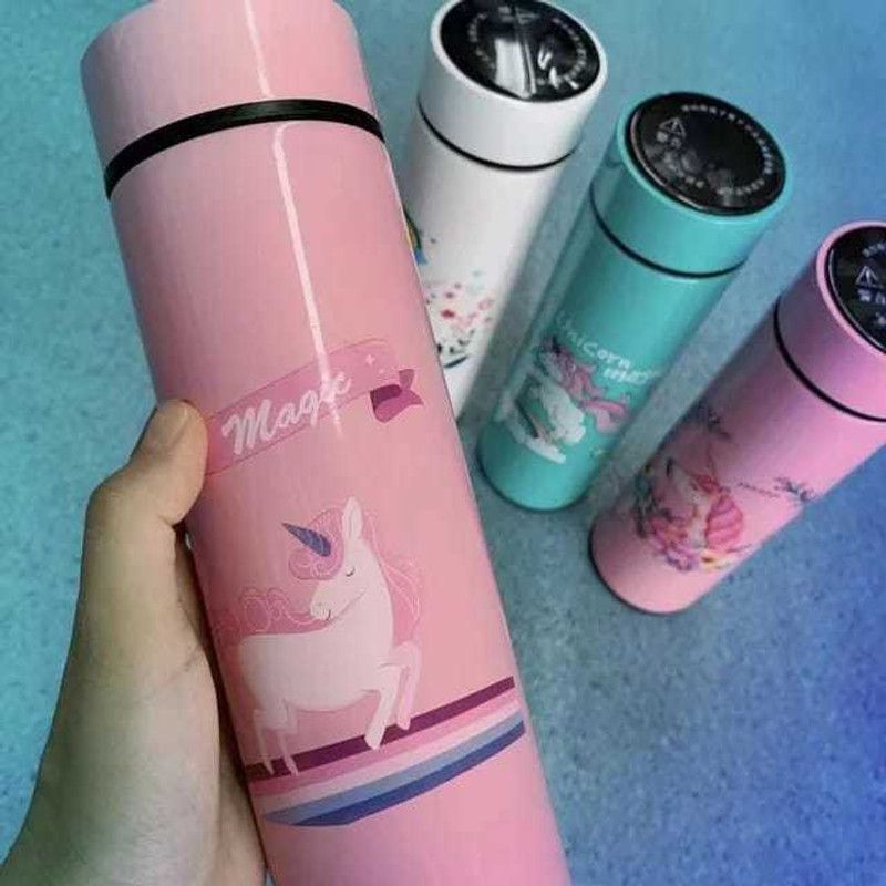 pooja care Bottle 500 ml Bottle 500 ml Bottle  (Pack of 1, Pink, Steel)