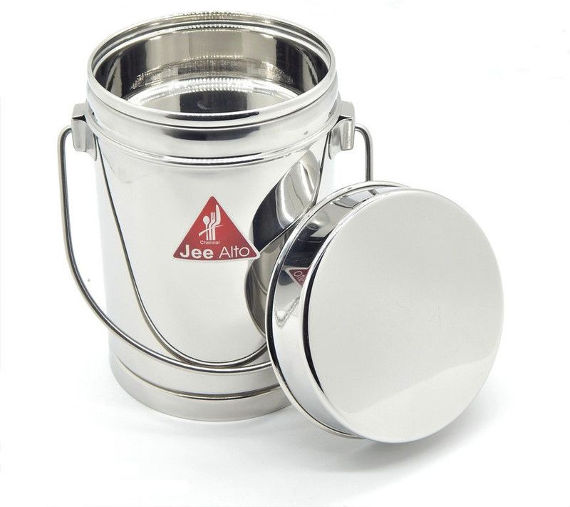 JEE ALTO Steel Milk Container - 1800 ml  (Silver)