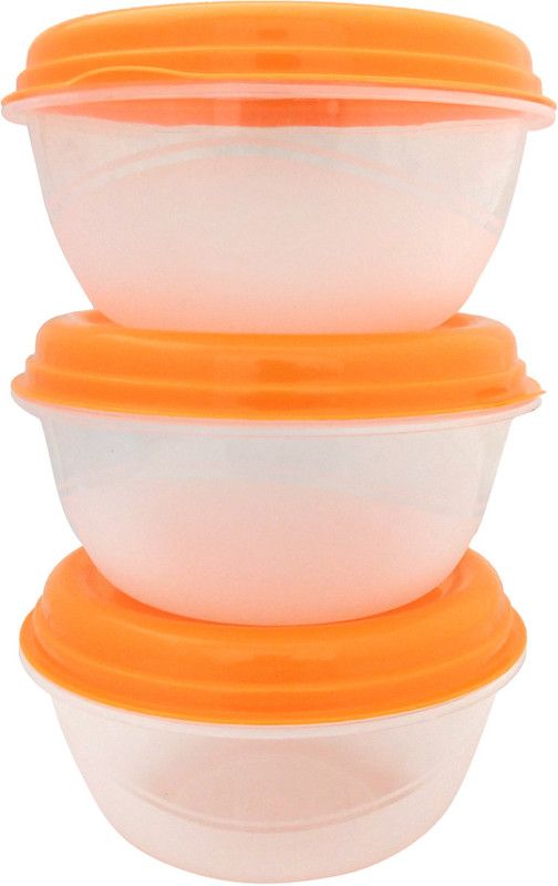 PRINCEWARE Plastic Grocery Container - 900 ml  (Pack of 3, Multicolor)