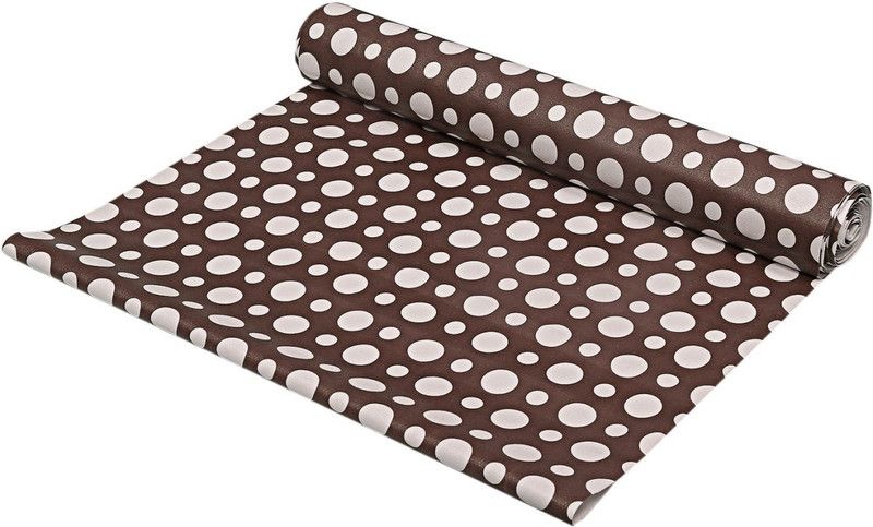 Trends Tracker PVC (Polyvinyl Chloride) Drawer Mat  (Brown, Medium)