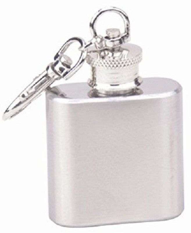 Protos Mini 1Oz Silver Pocket Key chain Stainless Steel Hip Flask  (30 ml)