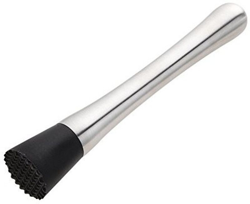 Bridge2Shopping Cocktail Muddler, Mojito Cocktail Mixer, 8 Inch', 1 Piece Stainless Steel Masher  (Pack of 1)