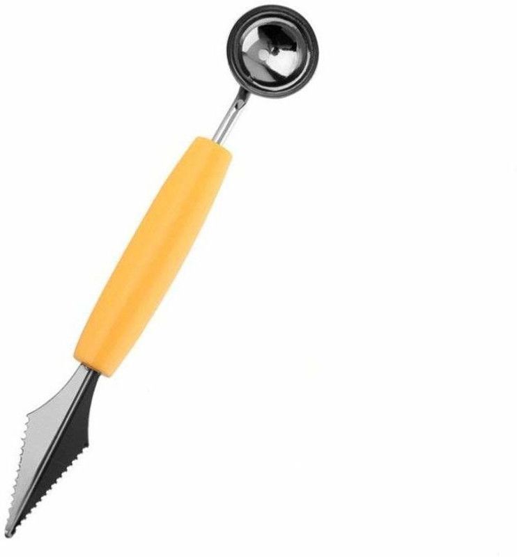 Modinity 2 in 1 Melon Baller, Stainless Steel Multifunctional Kitchen Scoop