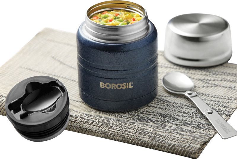 BOROSIL CON350BLE12_Lunch Box 1 Containers Lunch Box  (350 ml, Thermoware)