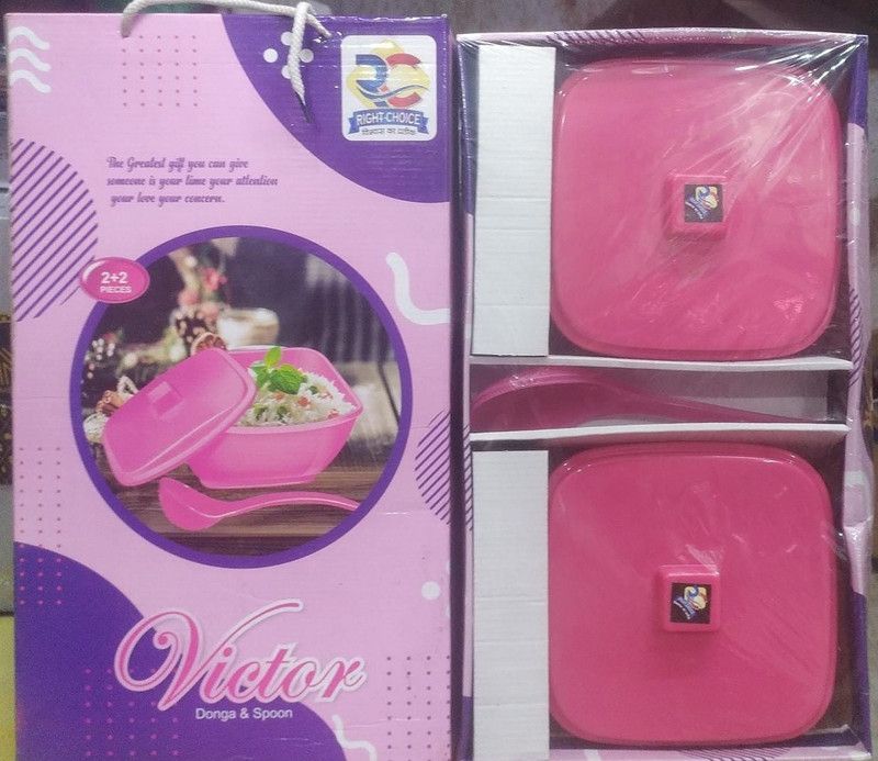Microfiber Victor donga & spoon set Dinner Set