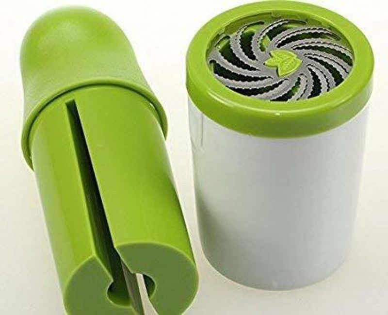 KLEVES Stainless Steel Herb Mill Grinder Spice Mill Shredder Chopper Cutter Grinder Grater Slicer Food Processor Kitchen Tools Vegetable & Fruit Chopper  (1 chopper)