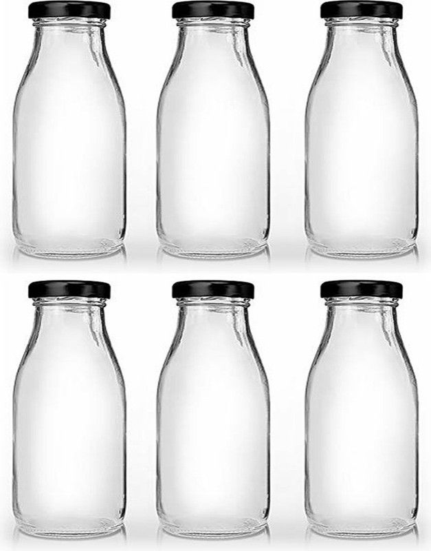GLAMOROUS SINK188 1000 ml Bottle  (Pack of 6, Multicolor, Glass)