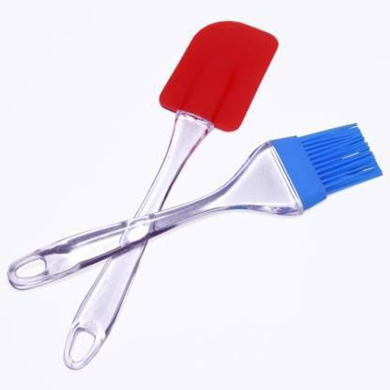 agarwal traders Flat Pastry Brush | Multi-Purpose Silicone Durable Easy Use | Oil Cooking Brush for Grilling, Tandoor, Cooking, Baking, | Brush for Cooking | Cooking Tools | Kitchen Tool Set  (Multicolor, Brush, Baking Tools)