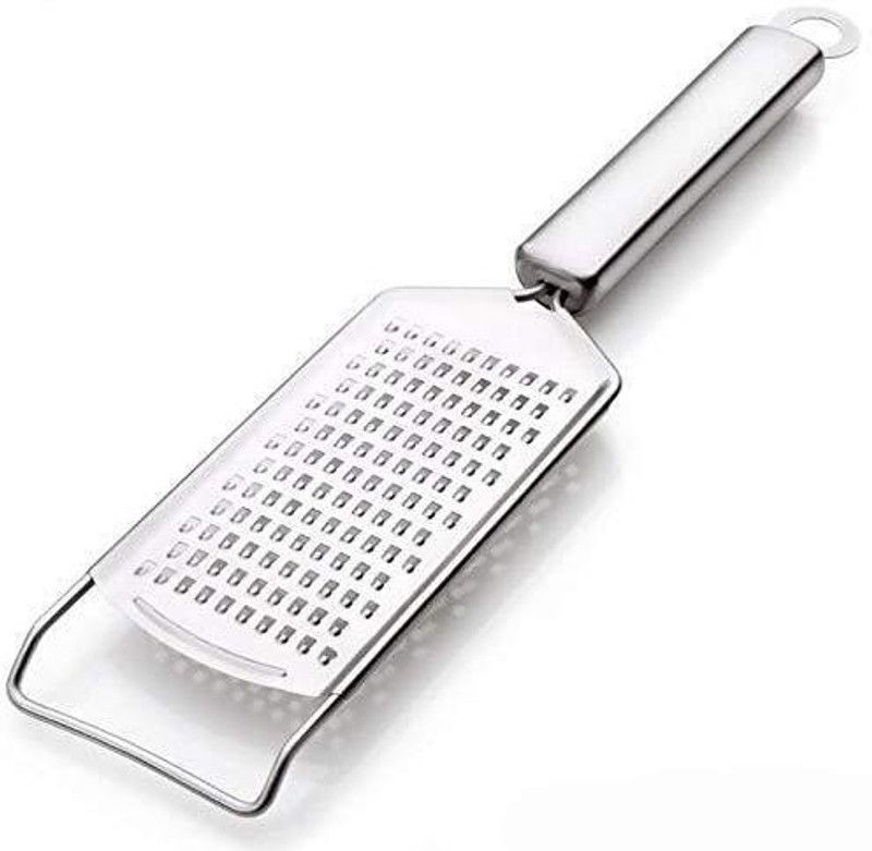 MACMILLAN AQUAFRESH Stainless Steel Cheese Garlic Vegetable Grater Ginger/Adrak Ghisni, 10 Inch Long, Silver Grater Vegetable & Fruit Grater & Slicer  (1 cheese grater)